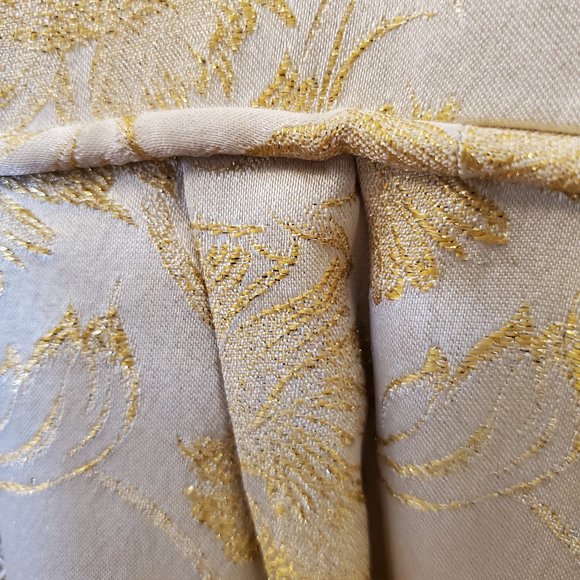 Vintage Fit and Flare Gold and Ivory - Picture 6 of 15
